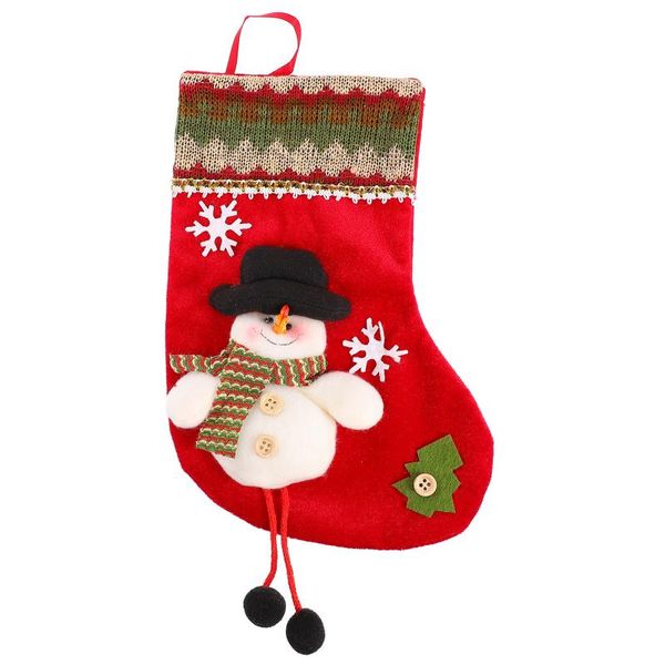 

christmas decorations 1 pc hanging stockings cartoon candy bags pendant decoration