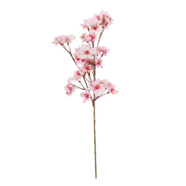 

decorative flowers & wreaths diy artificial peach flower branch bouquet decor for home wedding holding