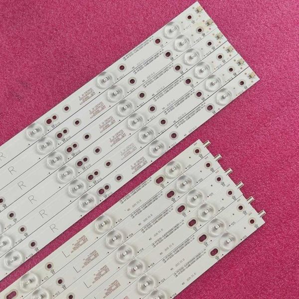 

12pcs/kit led strips for phi lips 50 tv 50puh6400/88 50puf6061/12 500tt68 v2 tpt500u1 qvn03.u gj 2k15 d2p5 500 d612 v3 r 50ah42r