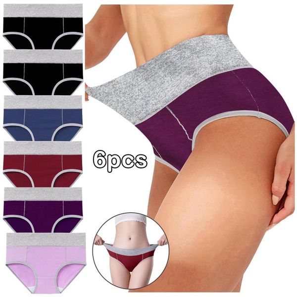 

women's panties pack of 4 women solid color patchwork briefs underwear knickers bikini u seamless cotton lenceri, Black;pink