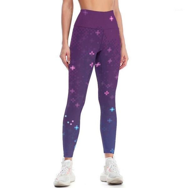 

space leggings art yoga pants teen shooting highwaisted outfit