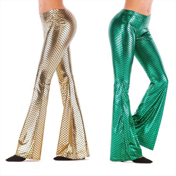 

sequin fashion sparkle spring womens pants slim flare winter skinny glitter high waist female bell bottom trouser, Black;white