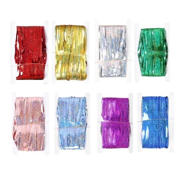 

party decoration 1 pack 3 sets rain curtain stage background wall decorative shiny beautiful for birthday (1x1m golden with 6mm dou