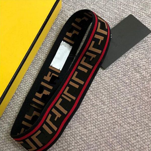 

fashion elastic mens headband women headbands sports hair hoop head scarf letter style hair bands retro turban gifts, Silver