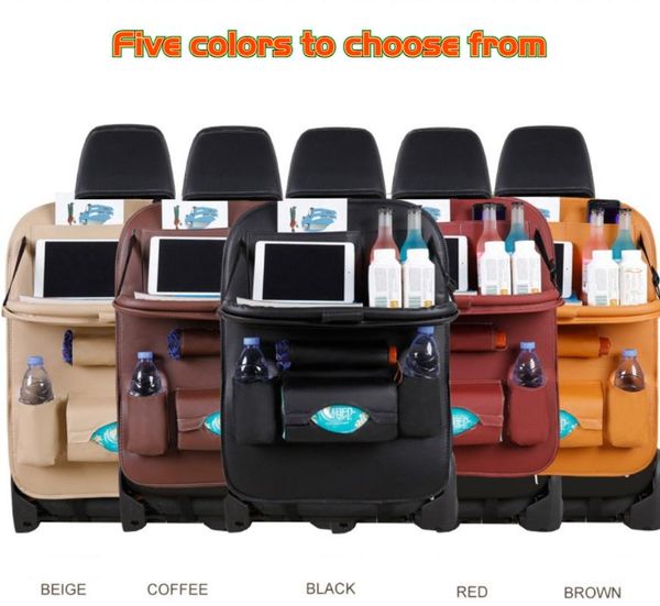

car organizer seat hanging bag multi function & large capacity waterproof scratch proof easy to clean cover