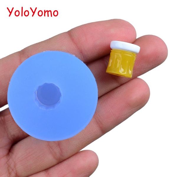 

cake tools p877yl 3d bottle silicone mold jewelry making pendant cabochon charm resin miniaturesweet candy chocolate decorating