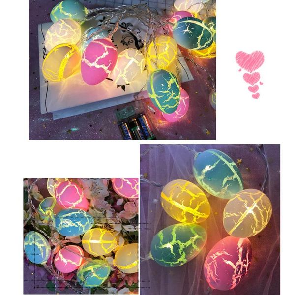 

easter eggs wire string lights battery operated light party home decor lamps give your a look novelty items