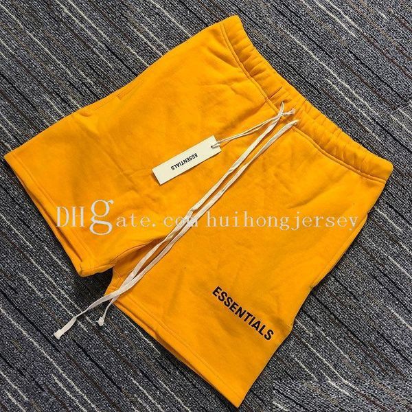 

mens essentials high street shorts for men hip hop style streetwear with 5 colorss, Black