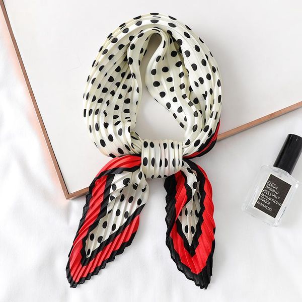 

scarves women hair crinkle scarf fashion print square silk lady shawl and wraps bandana female foulard neck kerchief summer, Blue;gray