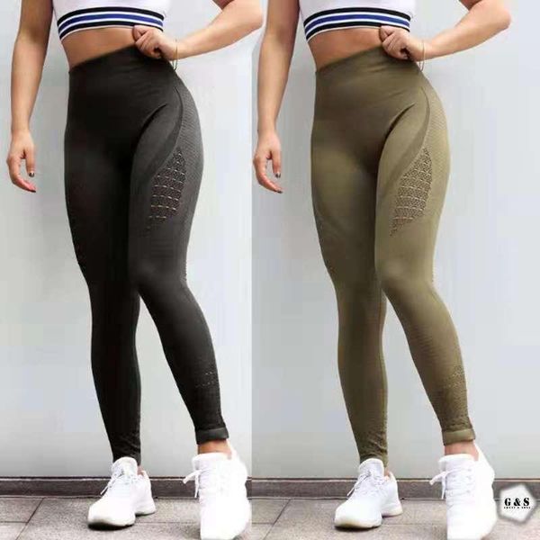 

pants outdoor sports leggings women's breathable sweat high elastic 2021, Black