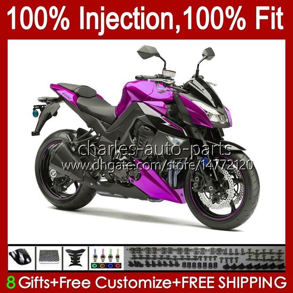 Stampo a iniezione per carrozzeria KAWASAKI NINJA Z 1000 R Z1000 2010 2011 2012 2013 Anni Carrozzeria 15 No.71 Z-1000 Z1000R 2010-2013ﾠZ-1000Rﾠ 10ﾠ11ﾠ12ﾠ13ﾠOEMﾠKit carenatura rosa nero