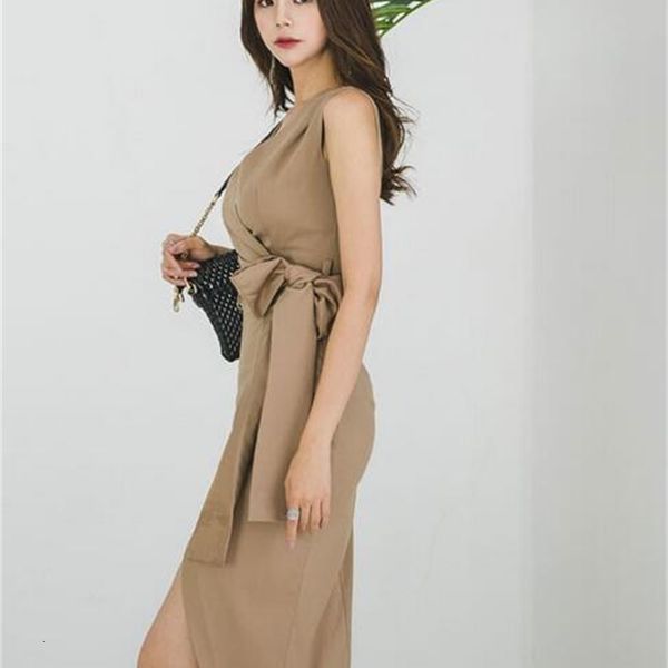 

work dresses korean version of the summer v-neck temperament sleeveless lace dress 8w90, White;black