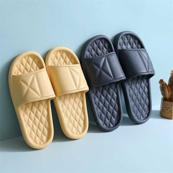 

comfy home slipper ladies shoes indoor bathroom soft slide men eva wear resistant non slip slippers couples sandals 211023, Black