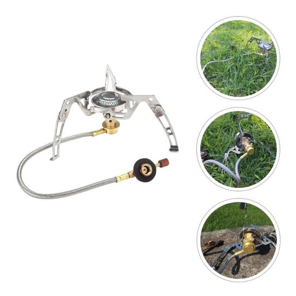 

outdoor pads picnic furnace end backpacking bbq grill burning stove haed cooker