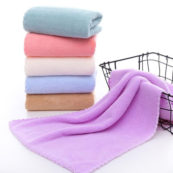

towel coral face microfiber absorbent bathroom home towels for kitchen thicker quick dry cloth cleaning