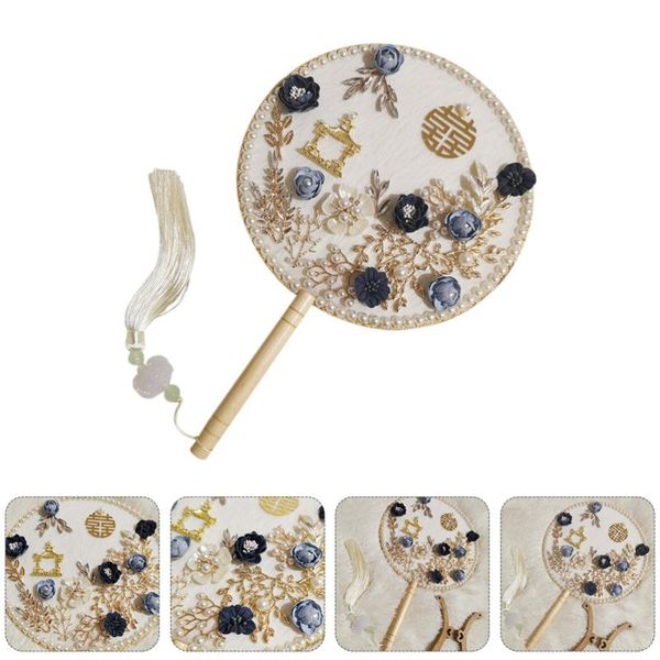 

other home decor chinese style pography props fans bride antique round fan wedding accessories