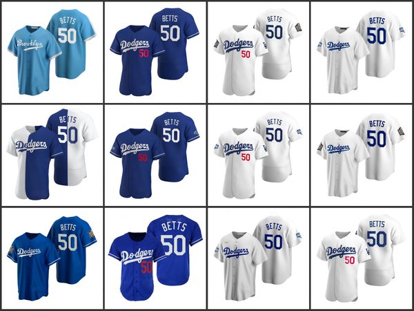 

los angeles dodgers men 50 mookie betts women youthjersey, Black;red