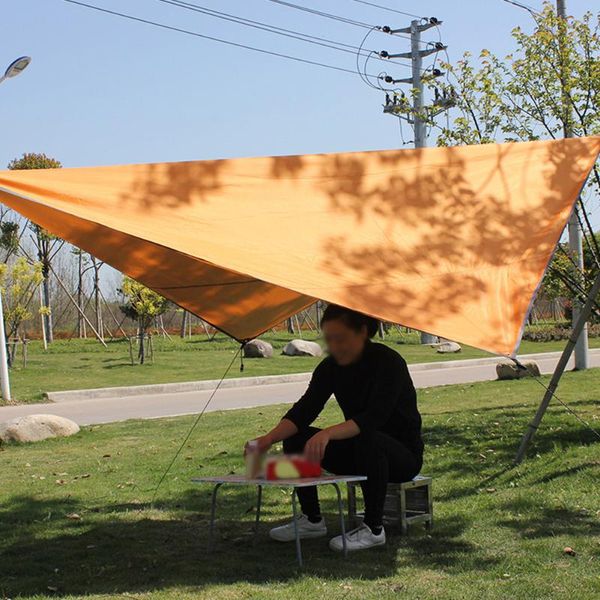 

water resistant beach summer sun shelter backyard picnic shade sails canopy sunshade oxford cloth camping tent outdoor anti uv tents and she