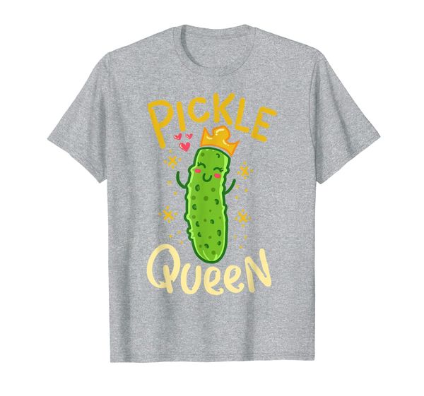 

pickle queen t-shirt vegan tshirt funny cucumber vegetable, White;black
