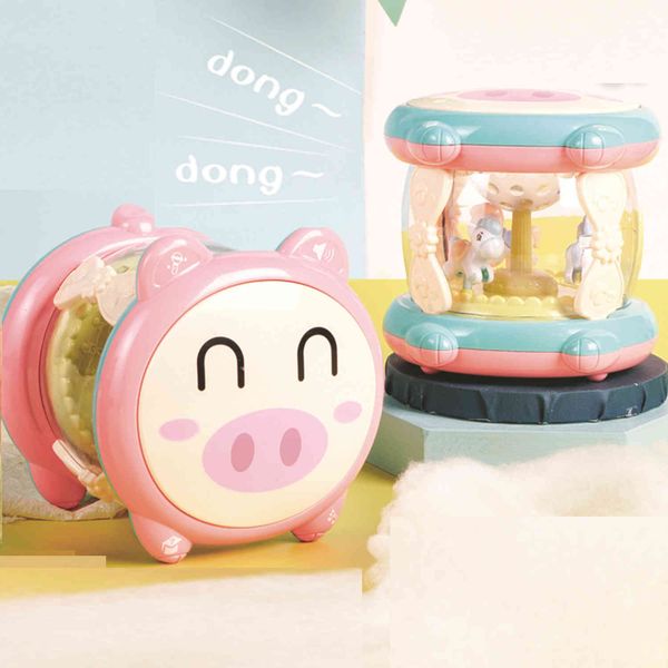 

6-month-old baby music clapping drum 0-1-year-old toy baoqi children puzzle early education hand