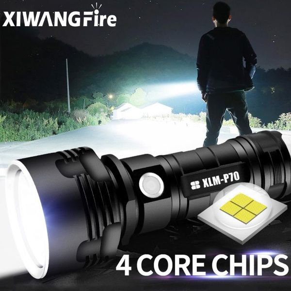 

other led lighting xhp70 super xm-l2 outdoor tactical usb rechargeable waterproof lantern