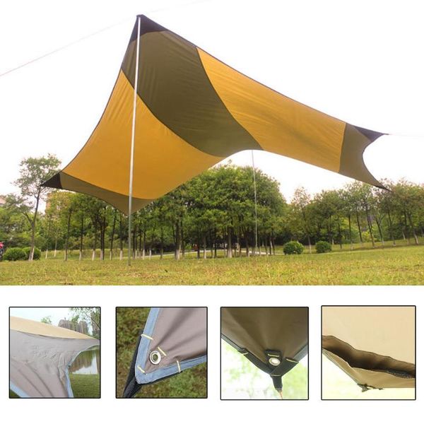 

waterproof sun shelter sunshade protection for outdoor canopy garden patio pool tent shade sail awning camping tents cloth and shelters