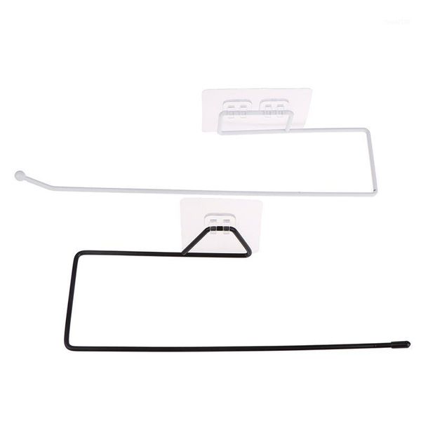 

towel racks 1x metal iron rack storage holder hanging kitchen roll paper organizer tissue hanger bar bathroom hardware1