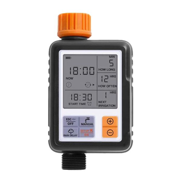 

garden automatic watering timer, outdoor sprinkler timer with large lcd display,single export equipments