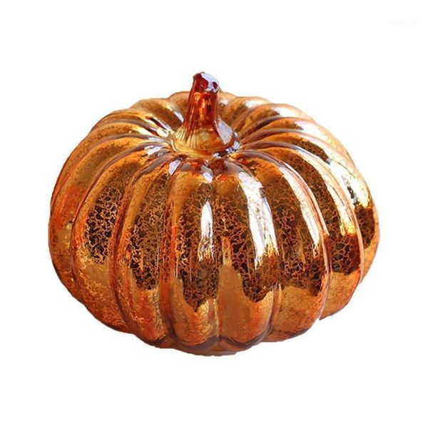 

party decoration halloween pumpkin ornament gifts light up glass with timer thanksgiving decorations