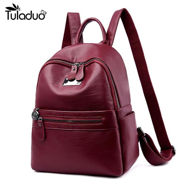 

backpack fashion ladies bag anti-theft female 2021 retro large capacity shoulder