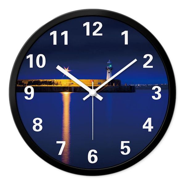 

wall clocks living room home art clock personality creative nordic bedroom mute