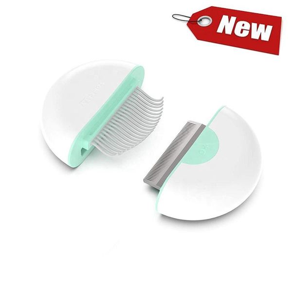 

mini portable pet combs with damitting comb dog brusfor long hairs suitable for most types of grooming