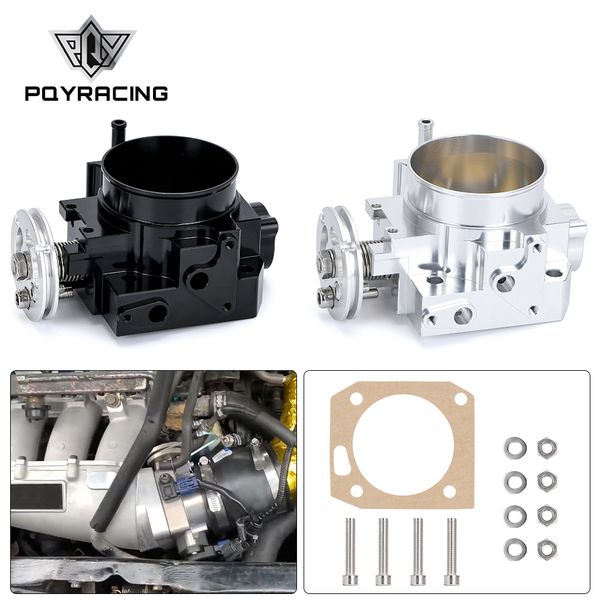 PQY - Новый корпус дроссельной заслонки для RSX DC5 Civic Si EP3 K20 K20A 70 мм CNC впускной дроссель. PQY6951