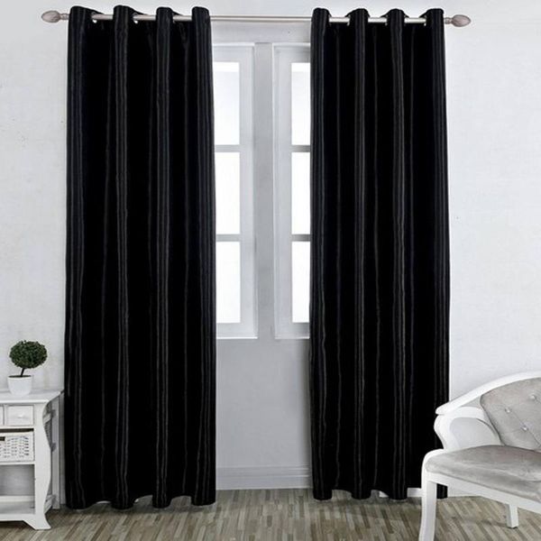 

panels noise reducing curtains heavy-duty thermal grommet blackout drapes window curtain treatment solid &