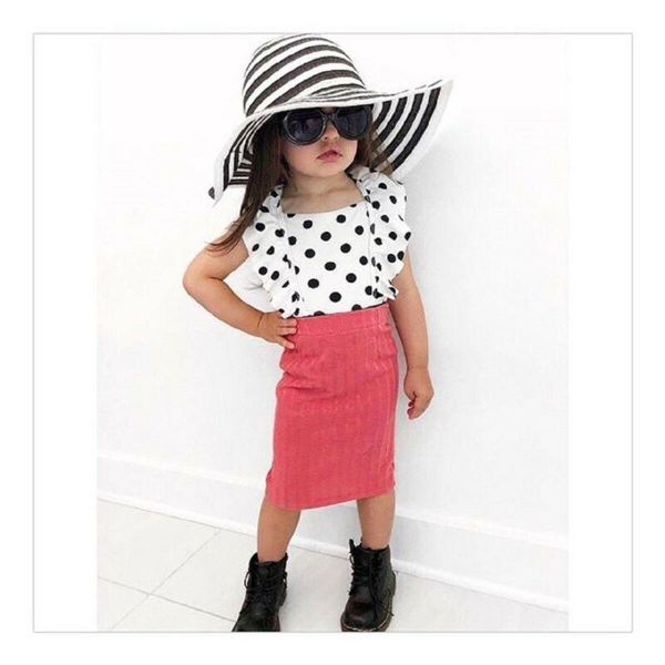 

skirts toddler kids baby girls solid knitted slim hip party clothes, Blue