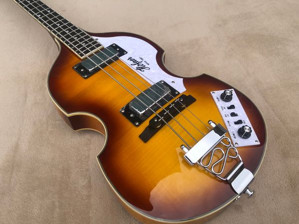 

retro bass electric guitar,factory customized electronic instruments,professional performance equipment