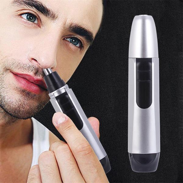 

electric nose & ear trimmers portable hair trimmer clipper battery powered razor removal face care shaving