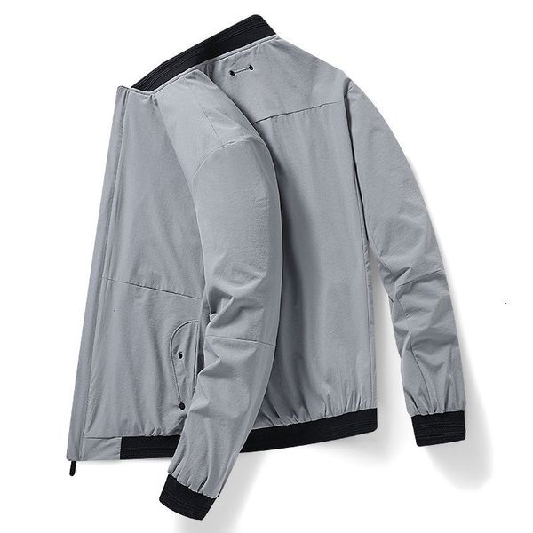 

men's jackets mens women jackets good quang 100% cotton long sleeve zipper casual slim asian size regular natural color uiujd 50yy, Black;brown