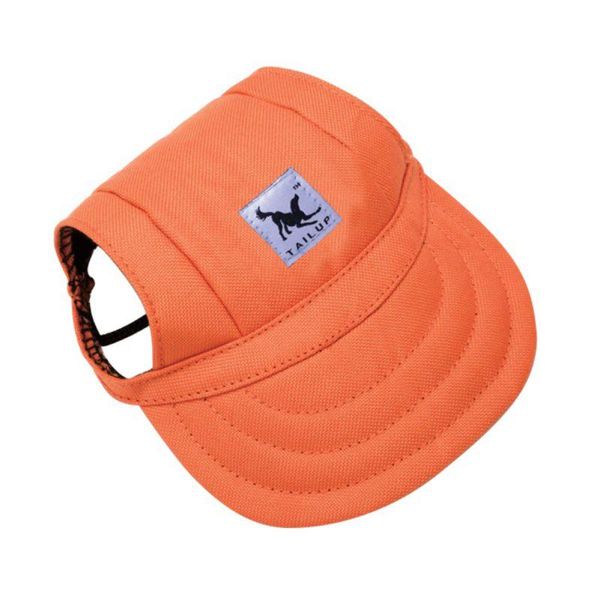 

dog apparel hat with ear holes summer canvas baseball cap for pet outdoor accessories hiking products drop 1