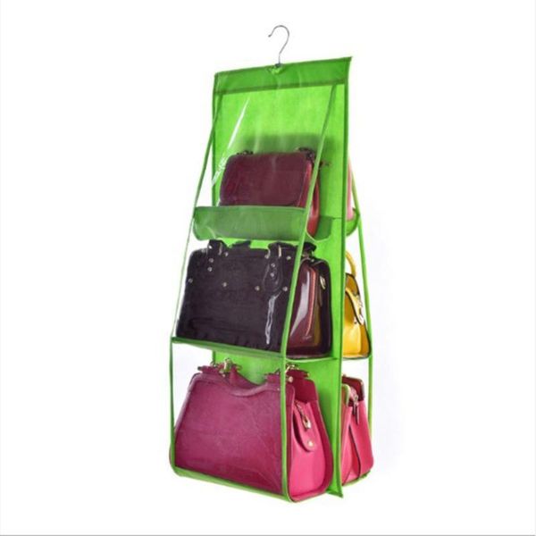 

see-through bags hanging large-capacity non-woven fabric wardrobes multi-layer storage