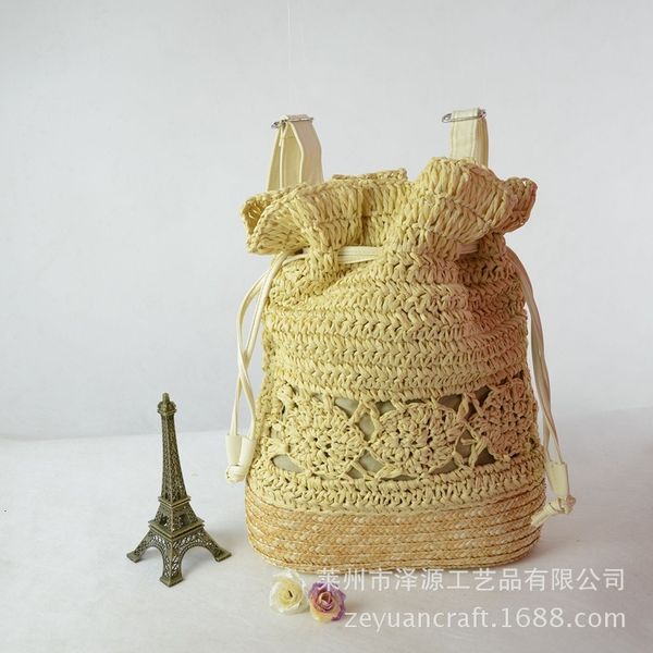 

rattan capacity designer wicker straw woven women's handbag, Black;red