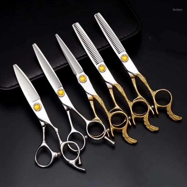 

[boss favorite] sharp blade professional hair scissors cut cutting salon scissor makas barber shears hairdressing scissors1