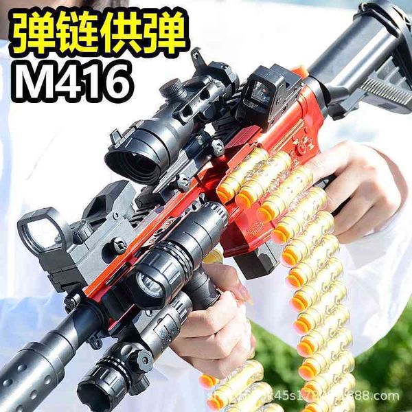 

tiktok m416, soft impact simulation, assault rifle, boy, child gun toy
