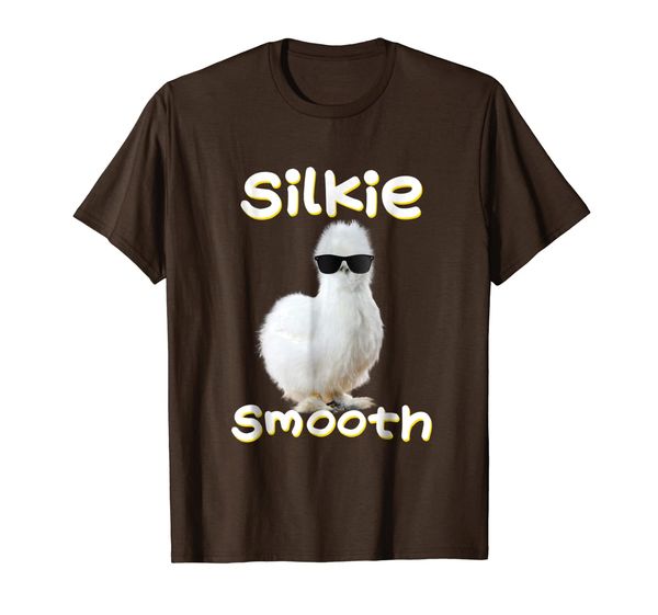 

silkie chicken t shirt - funny smooth cuddly bird tee, White;black