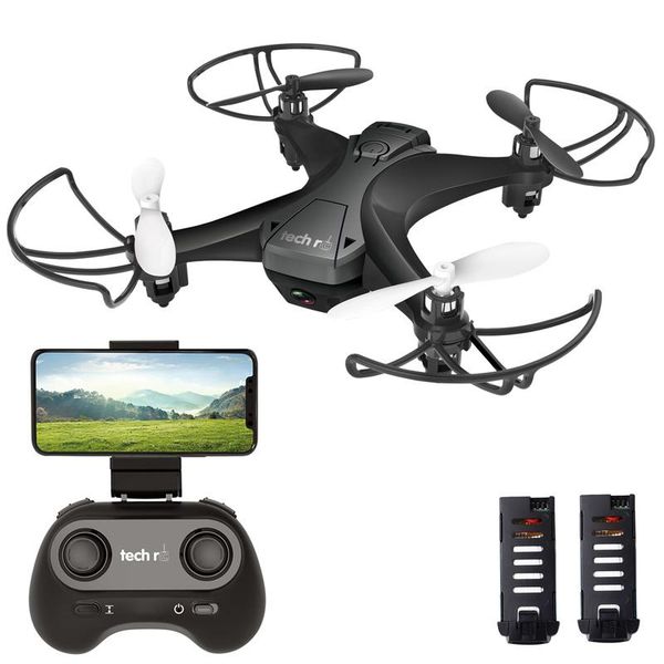 

quadcopter mini drone 30w hd camera headless mode toys kids long flight time with 2 batteries for xmas boy gifts drones