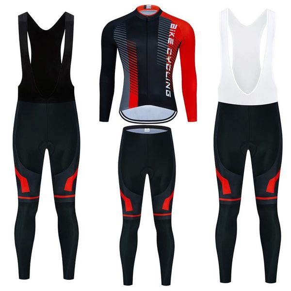

racing sets sudu sudo cycling jerseys set 20d gel padded bib pants mens breathable long sleeve bicycle clothing sunscreen suits, Black;blue