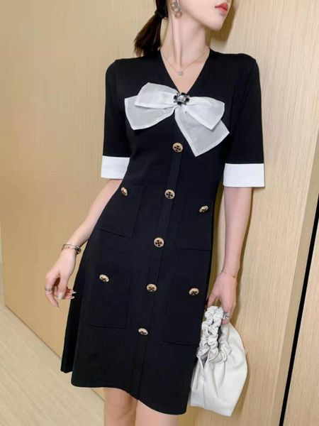 

casual dresses w0875 fashion women 2021 spring dress luxury european design party style, Black;gray