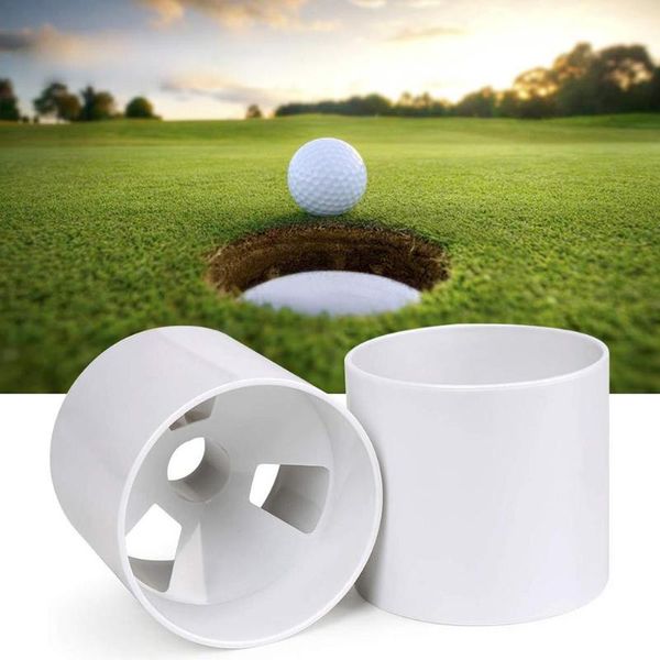 

professional golf hole cup abs putting green holder training aids backyard accessories with 4 holes