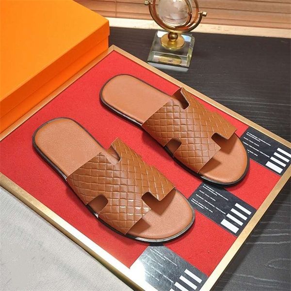 

summer new style men's youth fashion one line slippers personalized casual 70% off factory store online sale, Black