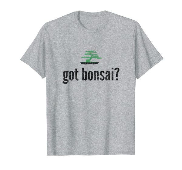 

got bonsai t-shirt funny vintage tee, White;black
